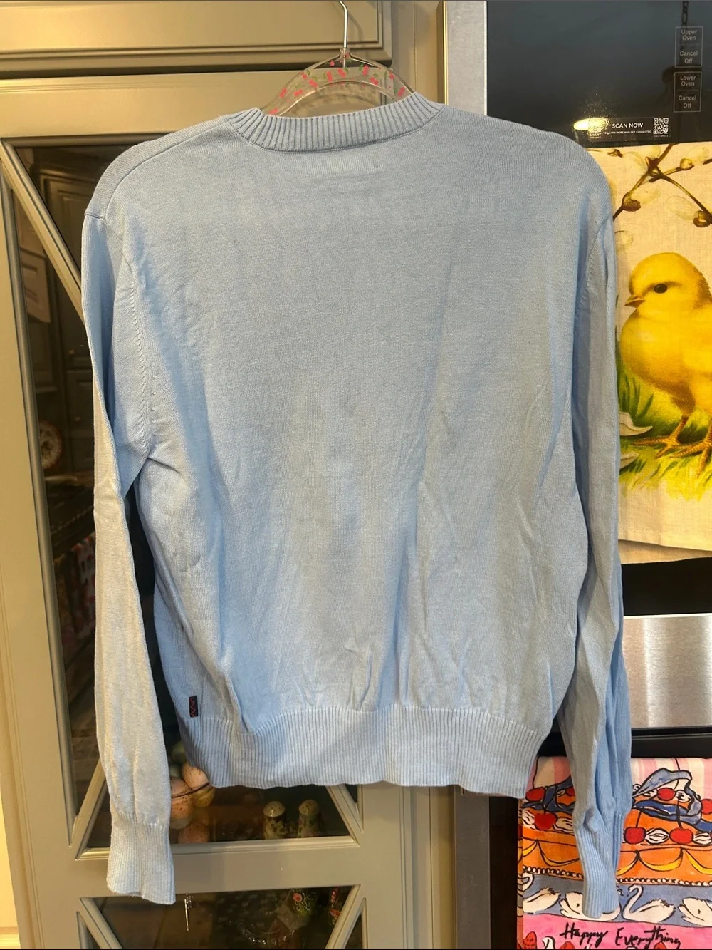 Rowing Blazers Light Blue Cotton Moomin Crewneck Sweater